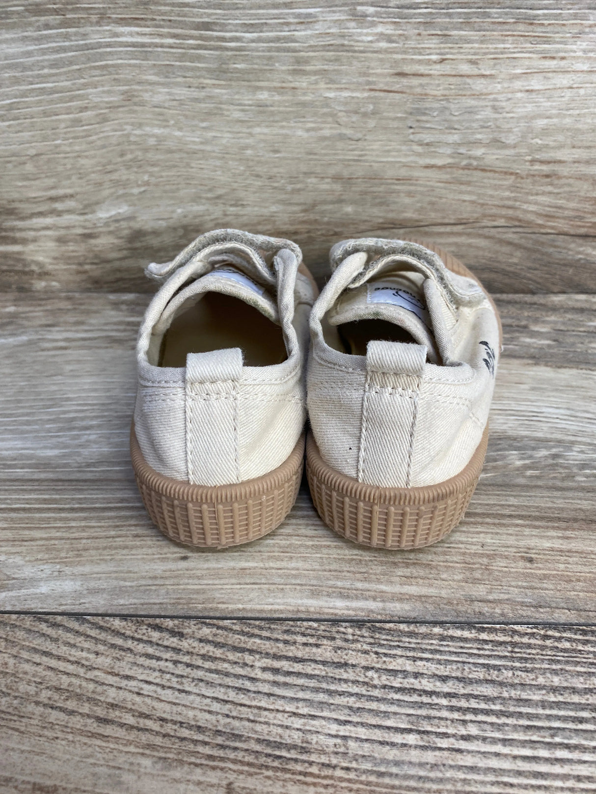 Happy NocNoc Canvas Khaki Sneakers sz 7.5c