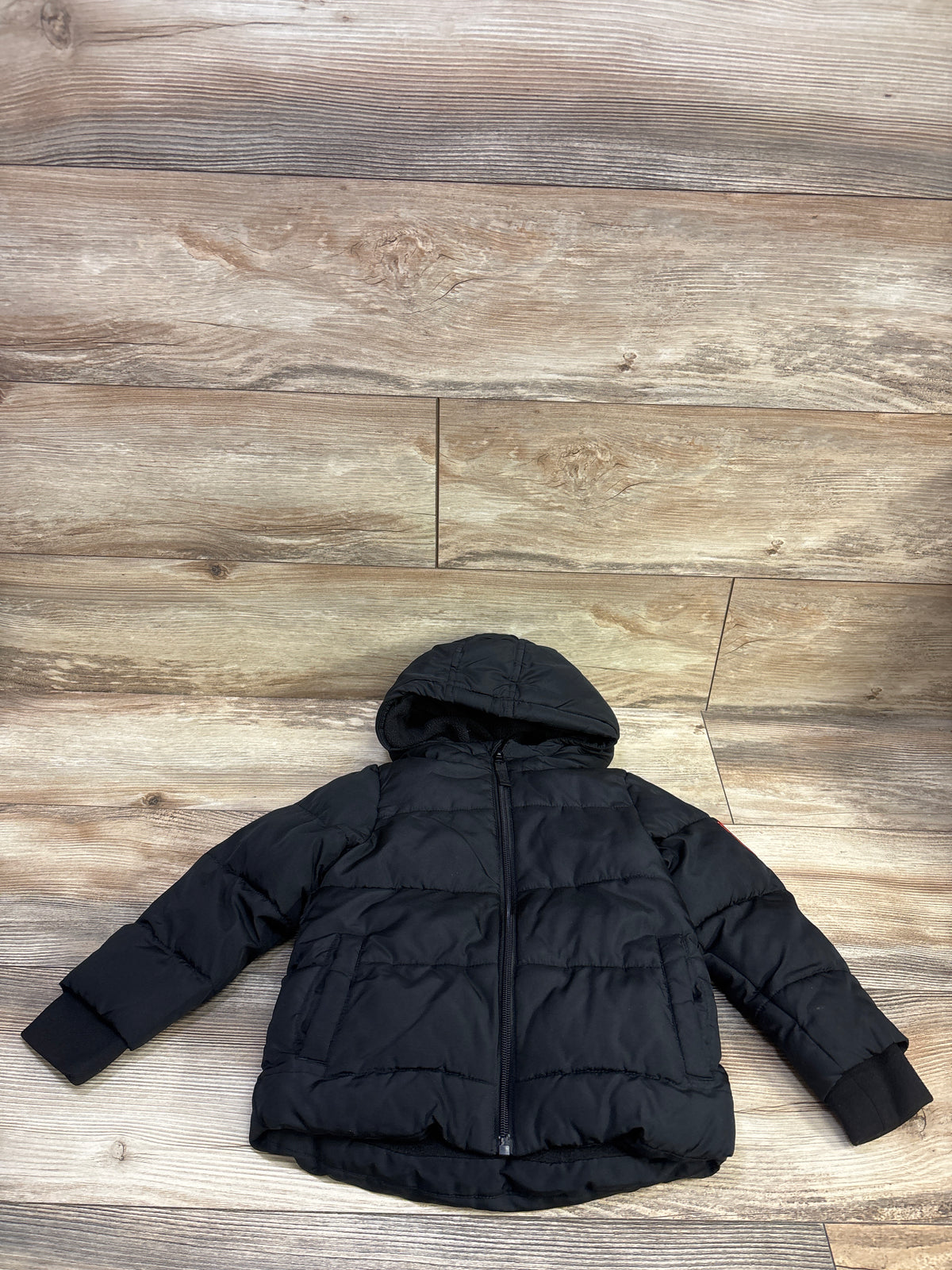 Okie Dokie Puffer Jacket Black sz 3T