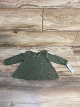 NEW Just One You Long Sleeve Top Green sz 6m