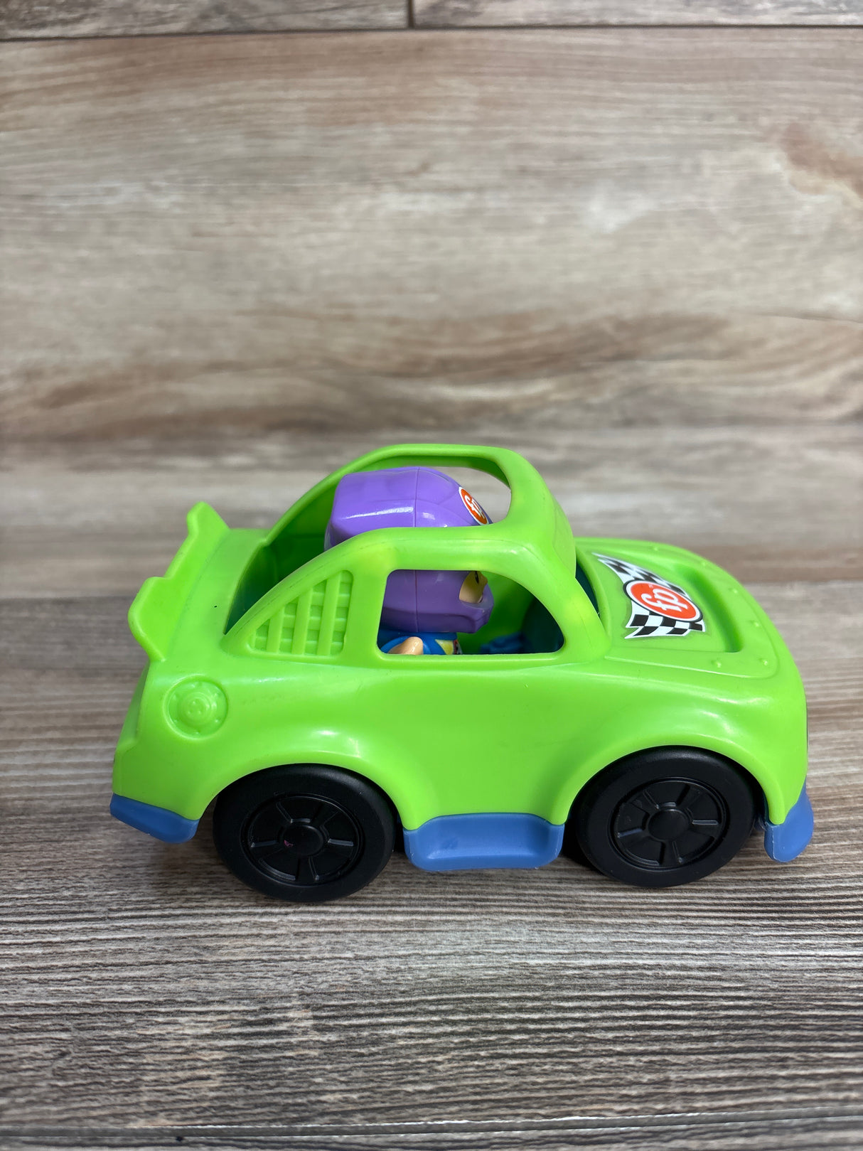 Fisher-Price Little People Race Car, Green