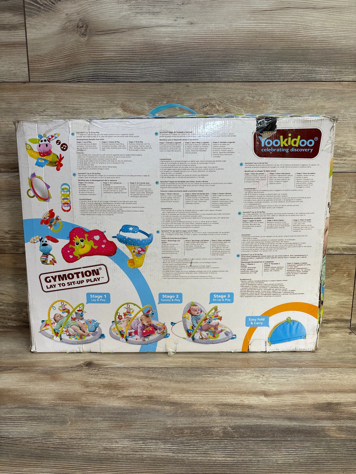NEW Yookidoo Baby Gym Lay to Sit-Up Playmat - Me n Mommy To Be