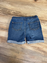 Okie Dokie Drawstring Denim Shorts Blue sz 4T - Me n Mommy To Be