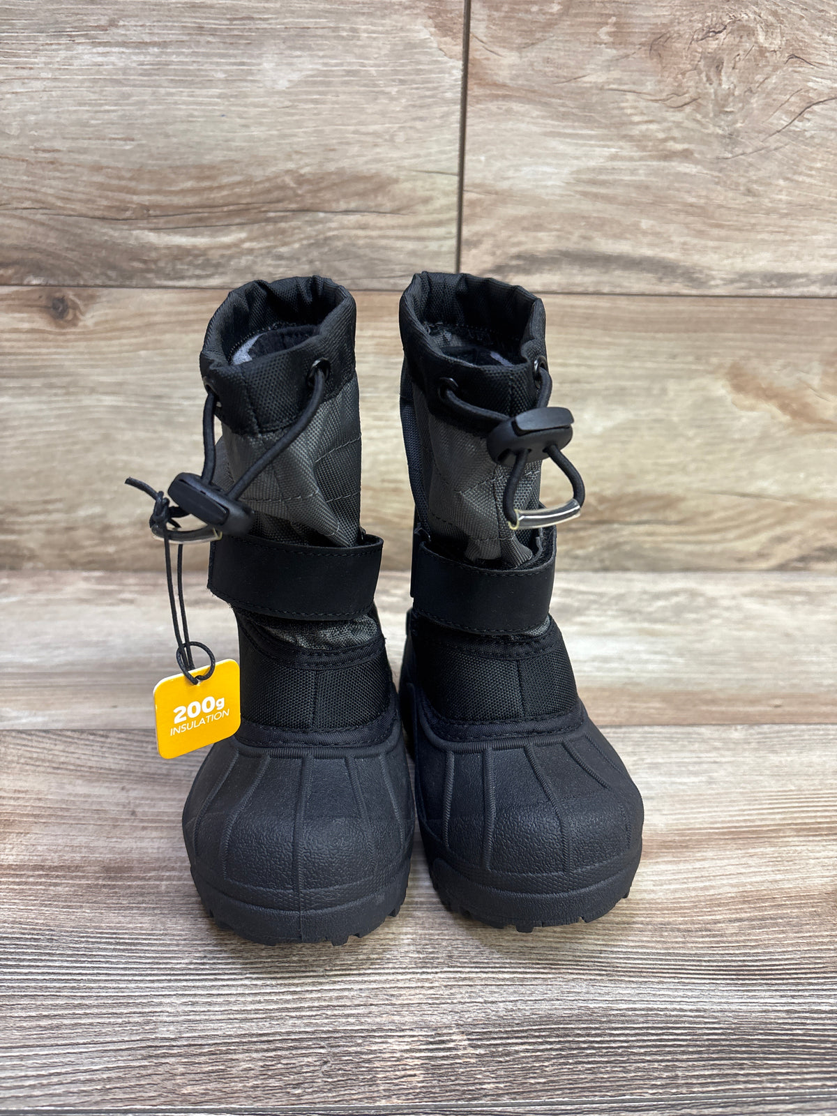 Columbia Powderbug Snowlite Pac Boots Black sz 7c