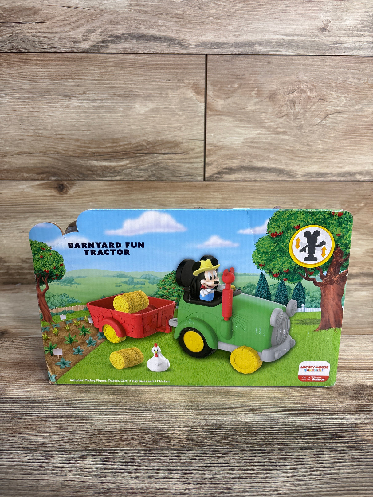 NEW Disney Junior Mickey Barnyard Fun Tractor