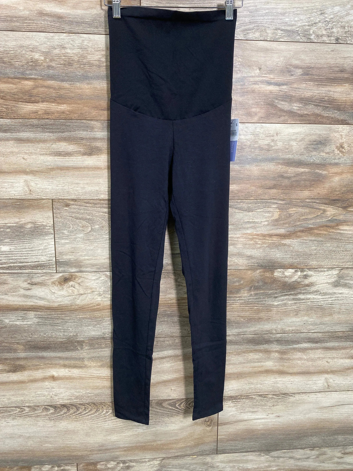 NEW Motherhood Maternity Full Panel Leggings Black sz Small