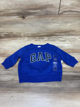 NEW Baby Gap Pullover Sweatshirt Blue sz 3-6m