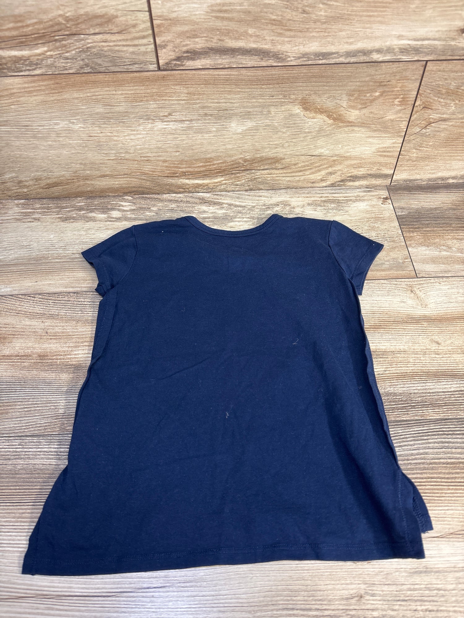Adidas Floral Logo Shirt Navy sz 4T