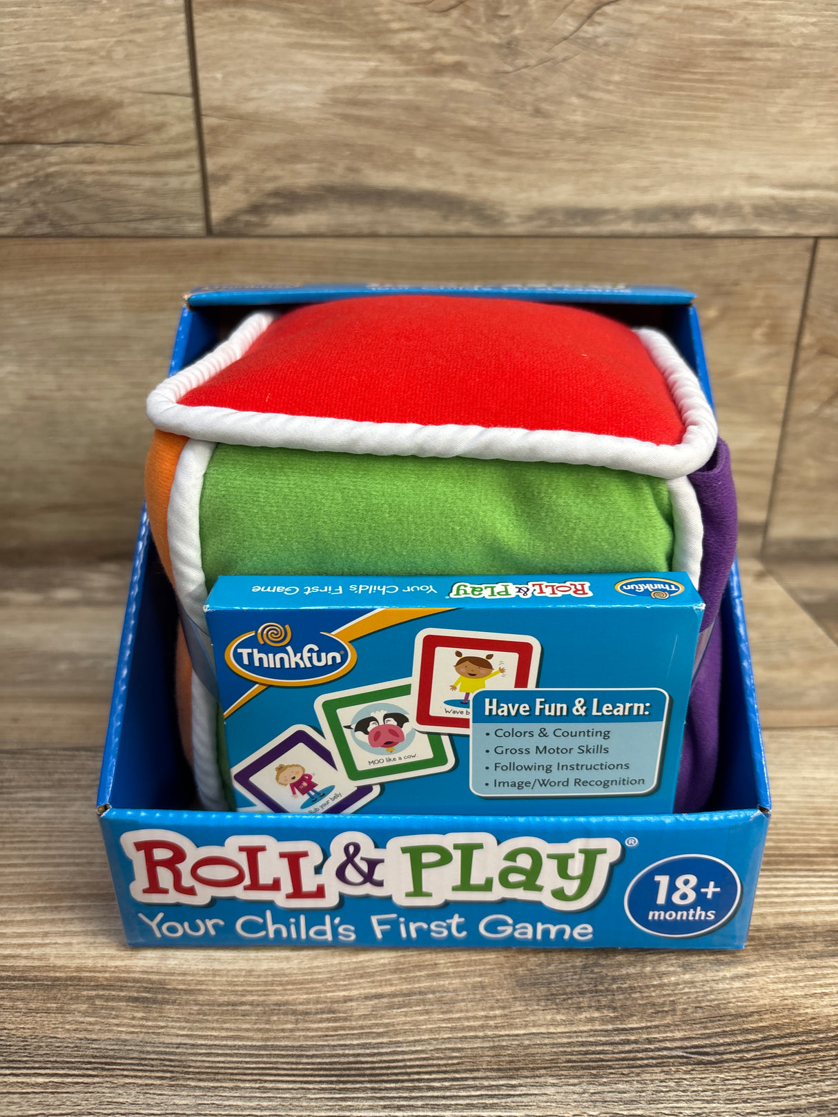 NEW ThinkFun Roll and Play Board Game
