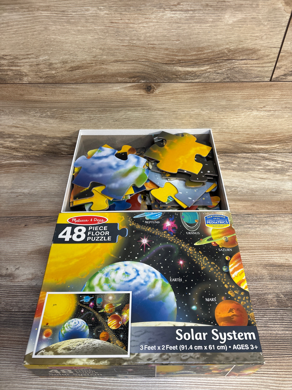 Melissa & Doug Underwater Solar System 48pc Floor Puzzle
