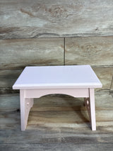 Wooden Step Stool Pink