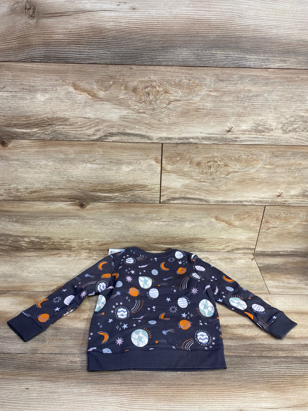 NEW Cat & Jack Space Sweatshirt Grey sz 3T