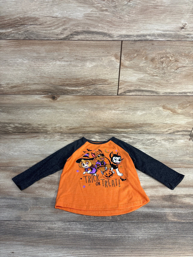 Jumping Beans Paw Patrol Raglan Shirt Grey/Orange sz 12m - Me n Mommy To Be