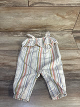 Carter's Striped Jumpsuit Ivory sz 3m