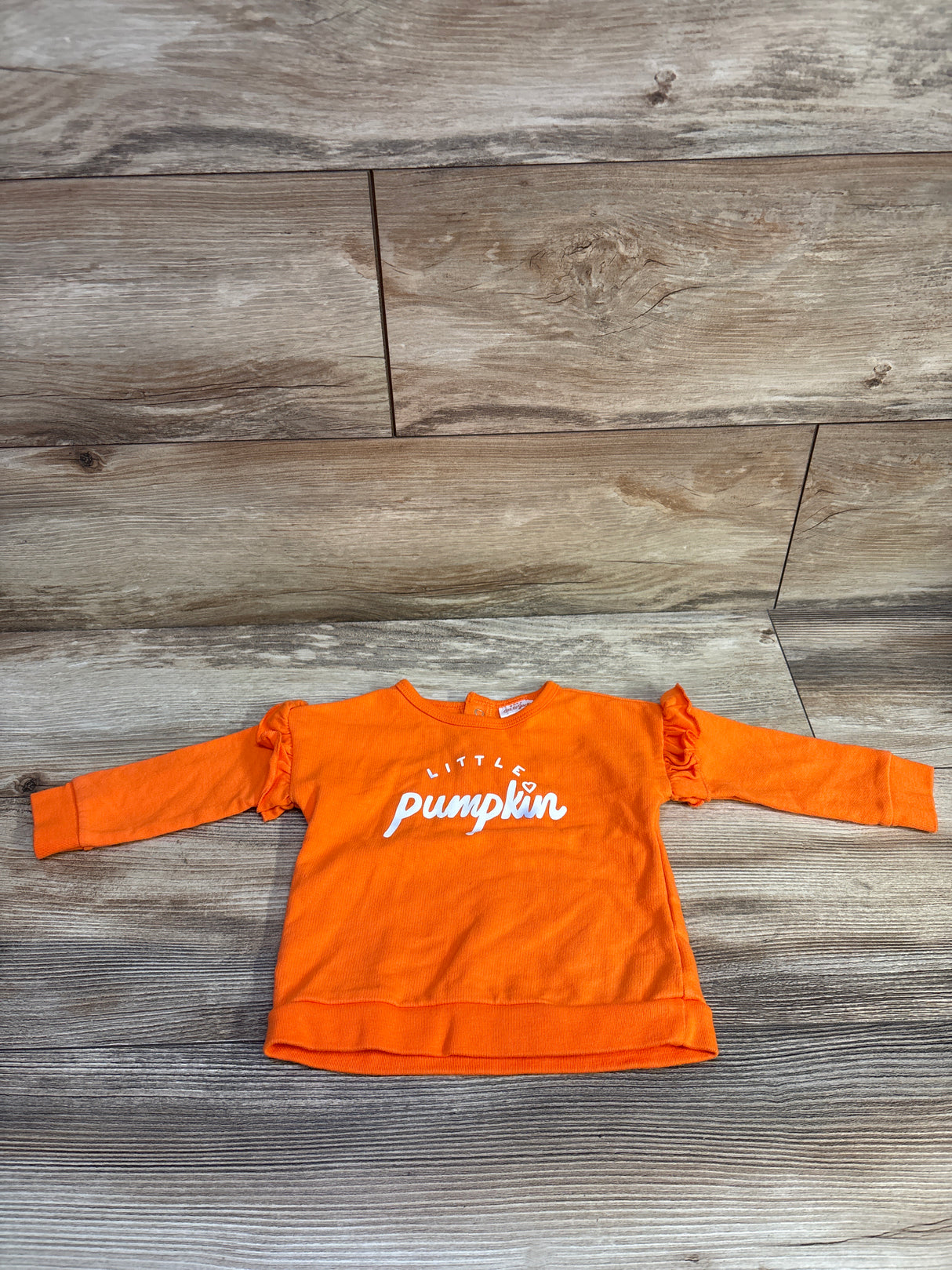 Cat & Jack Little Pumpkin Sweatshirt Orange sz 6-9m