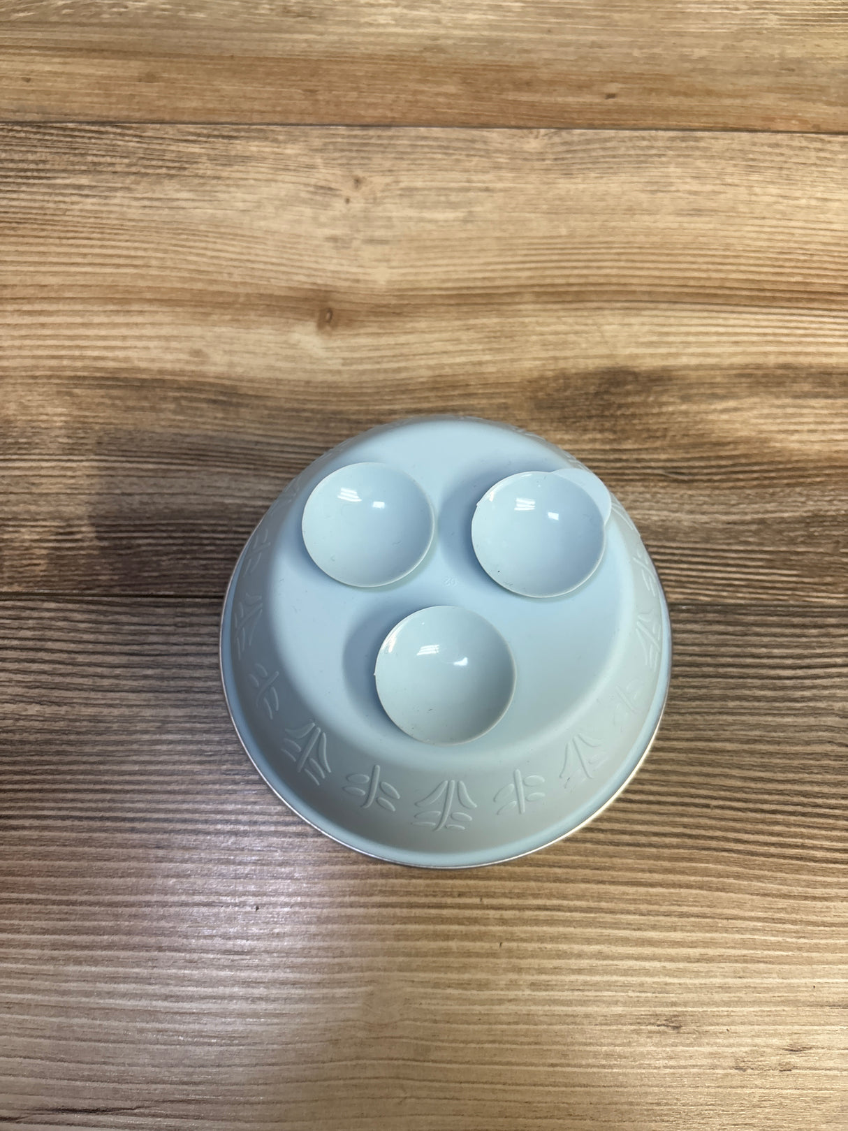 Moonkie Stainless Steel Silicone Suction Bowl - 13 oz Blue