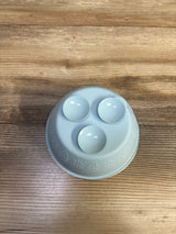 Moonkie Stainless Steel Silicone Suction Bowl - 13 oz Blue