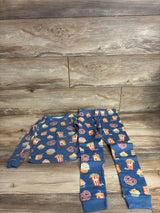 Member's Mark 2pc Snack Print Pajama Set Blue sz 5T