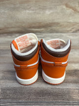 Air Jordan 1 High OG TD 'Starfish' Sneakers sz 4c