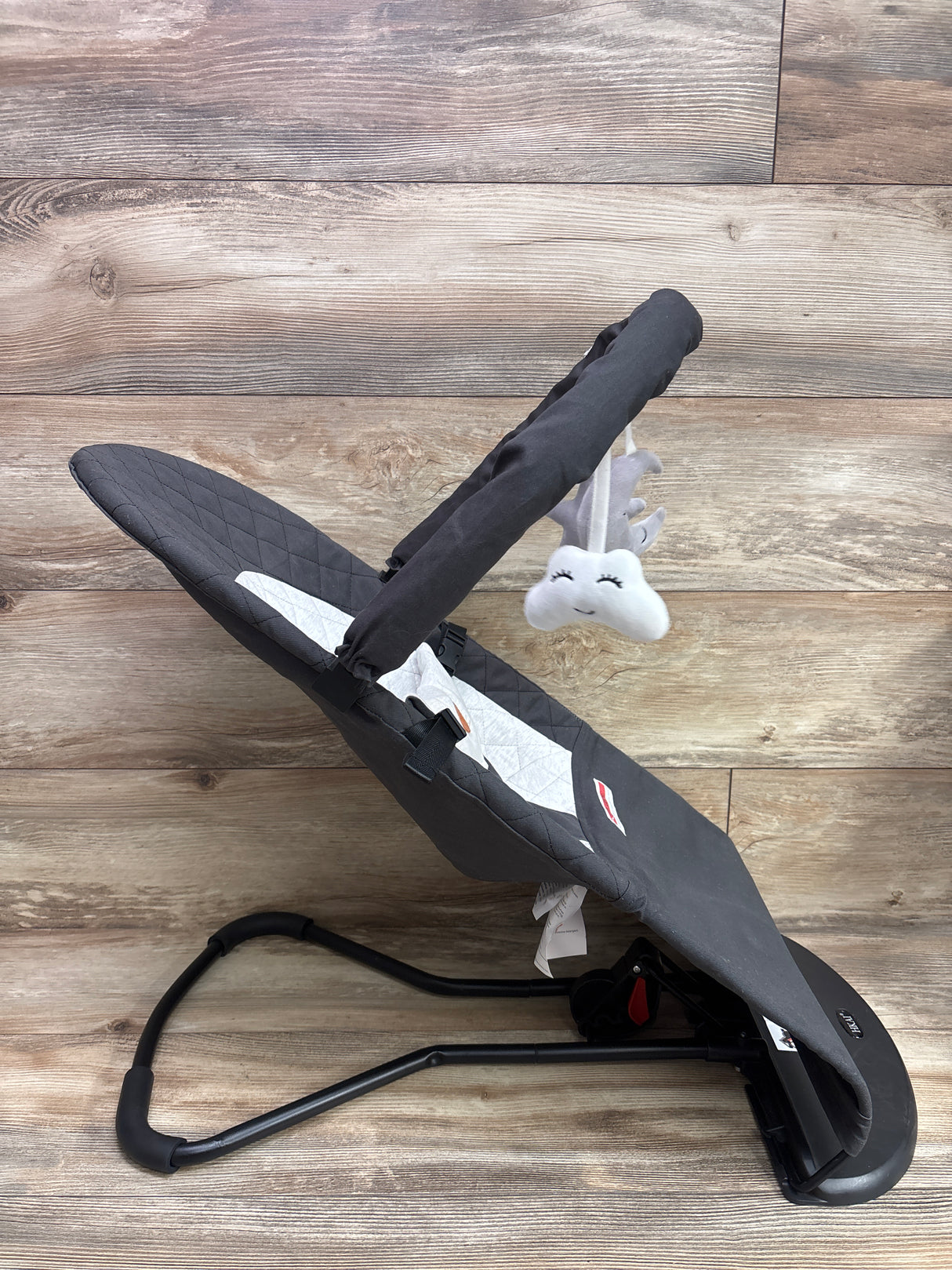HKAI Portable Baby Bouncer, Grey