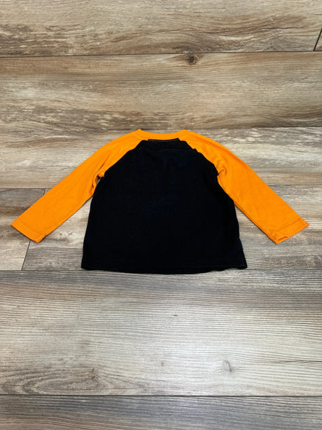 Jumping Beans Boo Crew Shirt Orange/Black sz 18m - Me n Mommy To Be