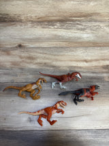 Jurassic World Attack Pack Action Figures, 4pk