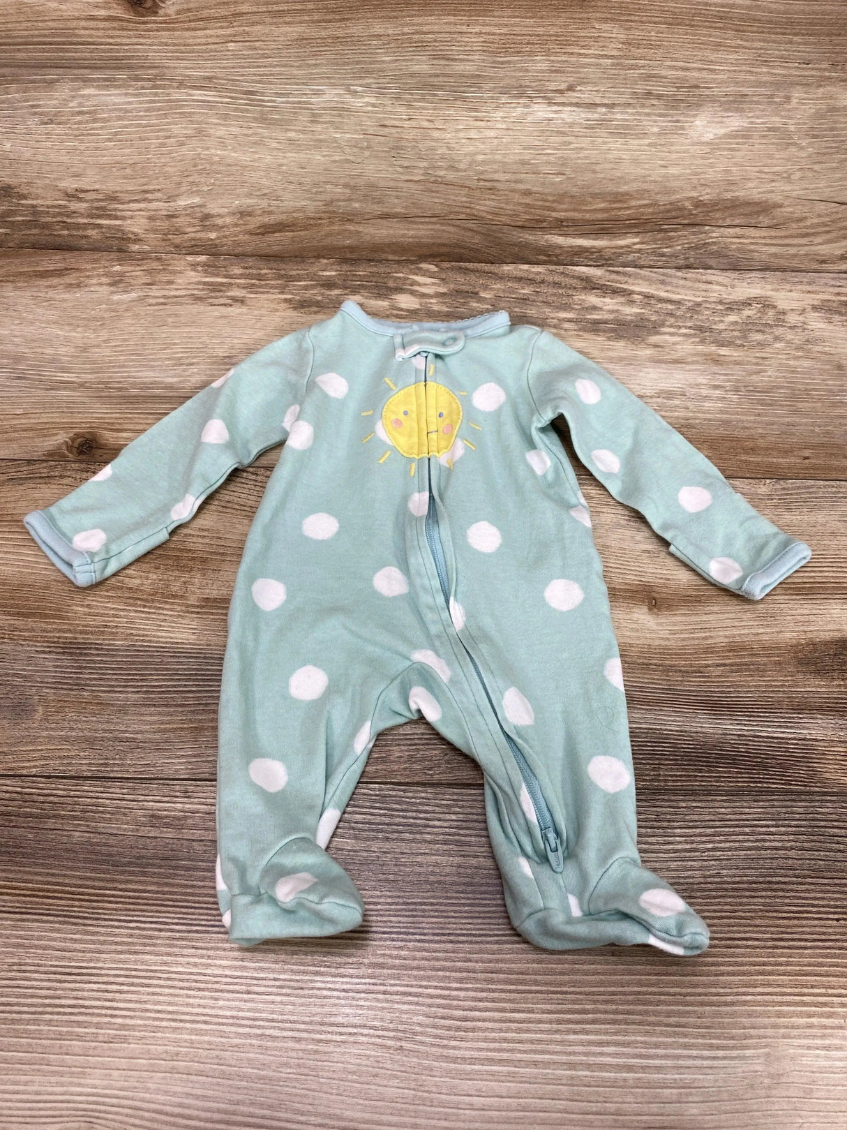 Just One You Polka Dots & Sun Sleeper Mint sz Newborn - Me 'n Mommy To Be