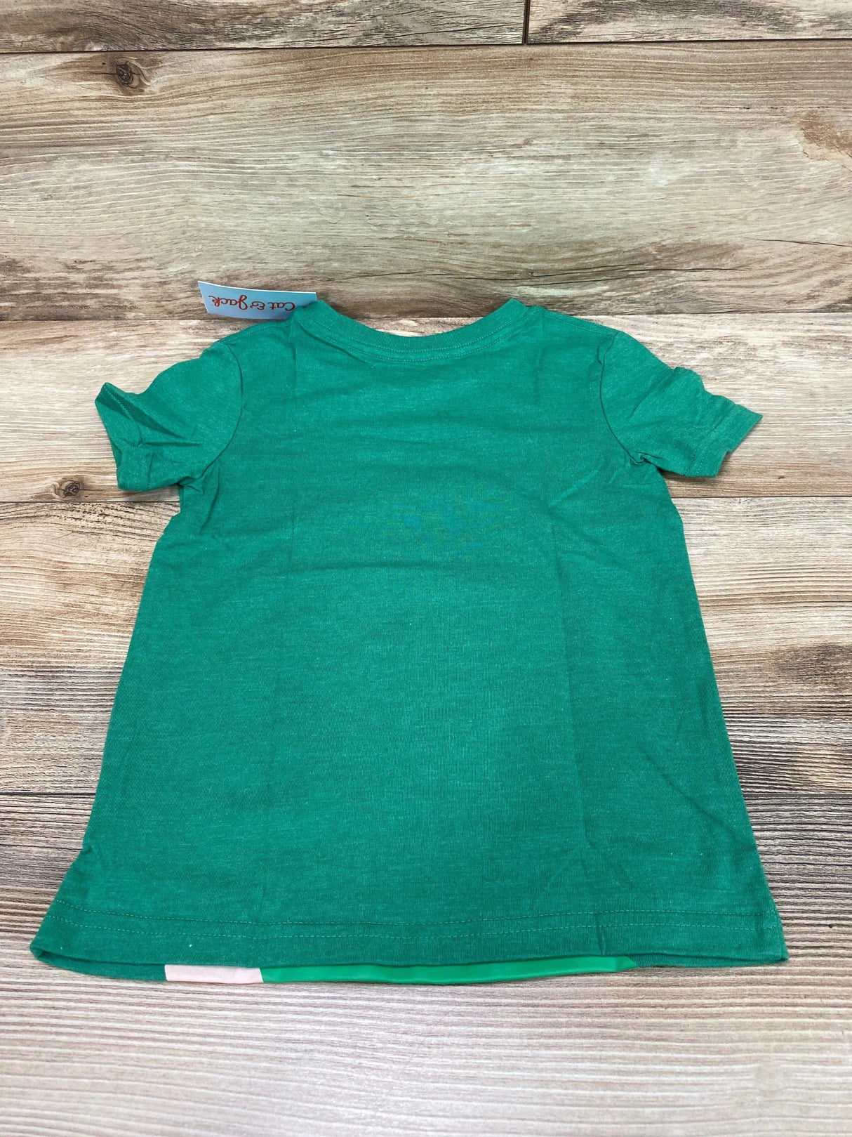 NEW Cat & Jack Veggie! Pizza! Shirt Green sz 4T - Me 'n Mommy To Be