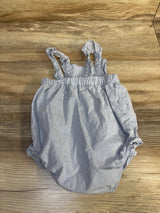 Carter's Striped Bubble Romper Blue sz 6m