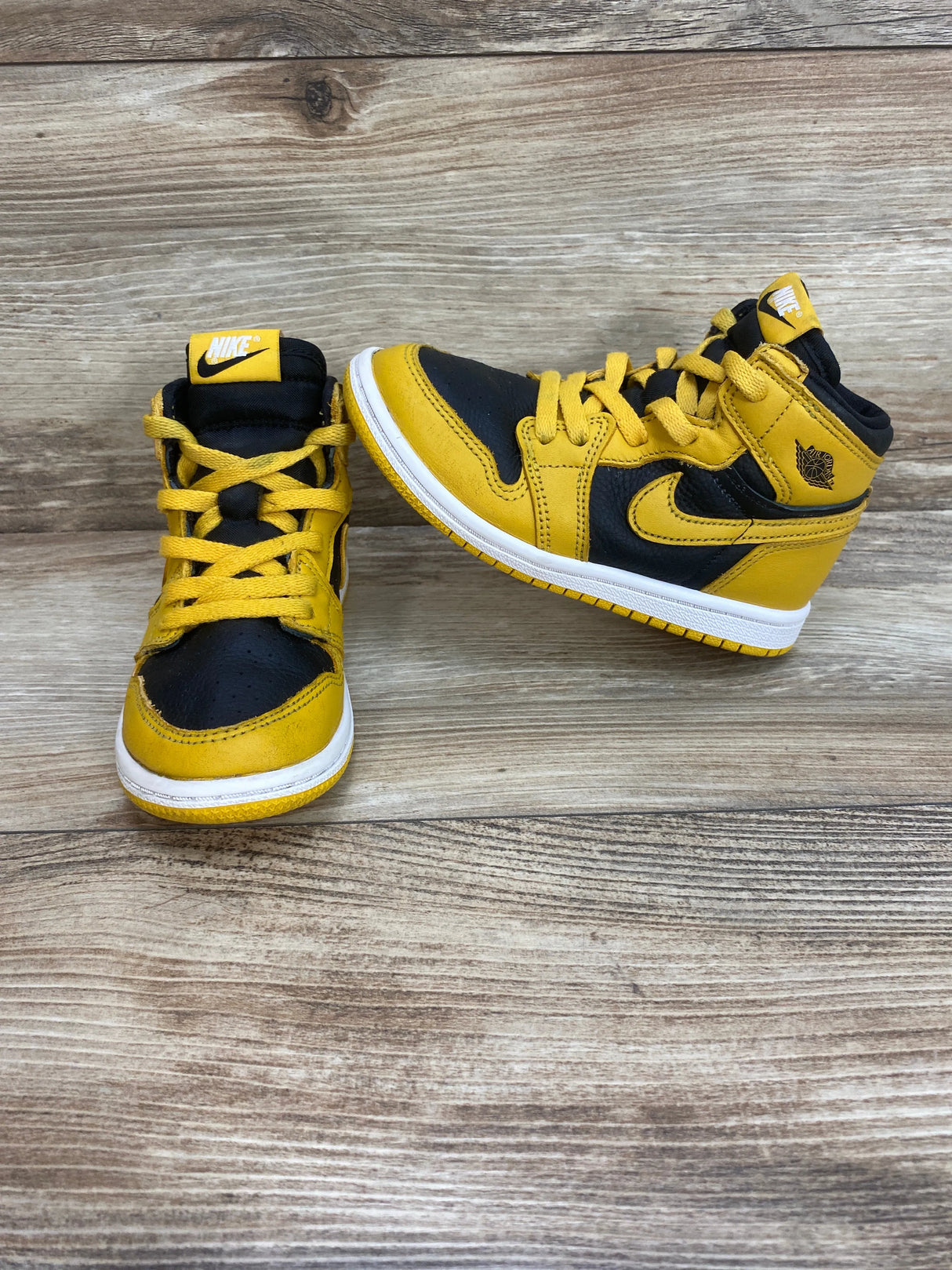 Air Jordan 1 Retro High OG TD 'Pollen' Sneakers sz 10c