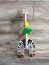 Manhattan Toy Safari Zebra Wooden Toddler Activity Toy