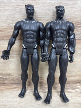 Marvel Avengers 2pk 12'' Black Panther Action Figures