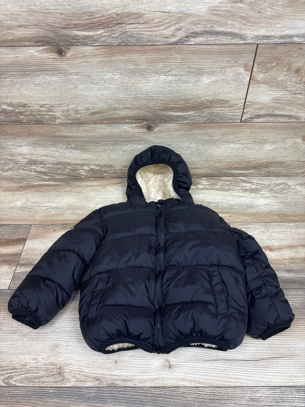 Generic Down Puffer Jacket Black sz 2/3T