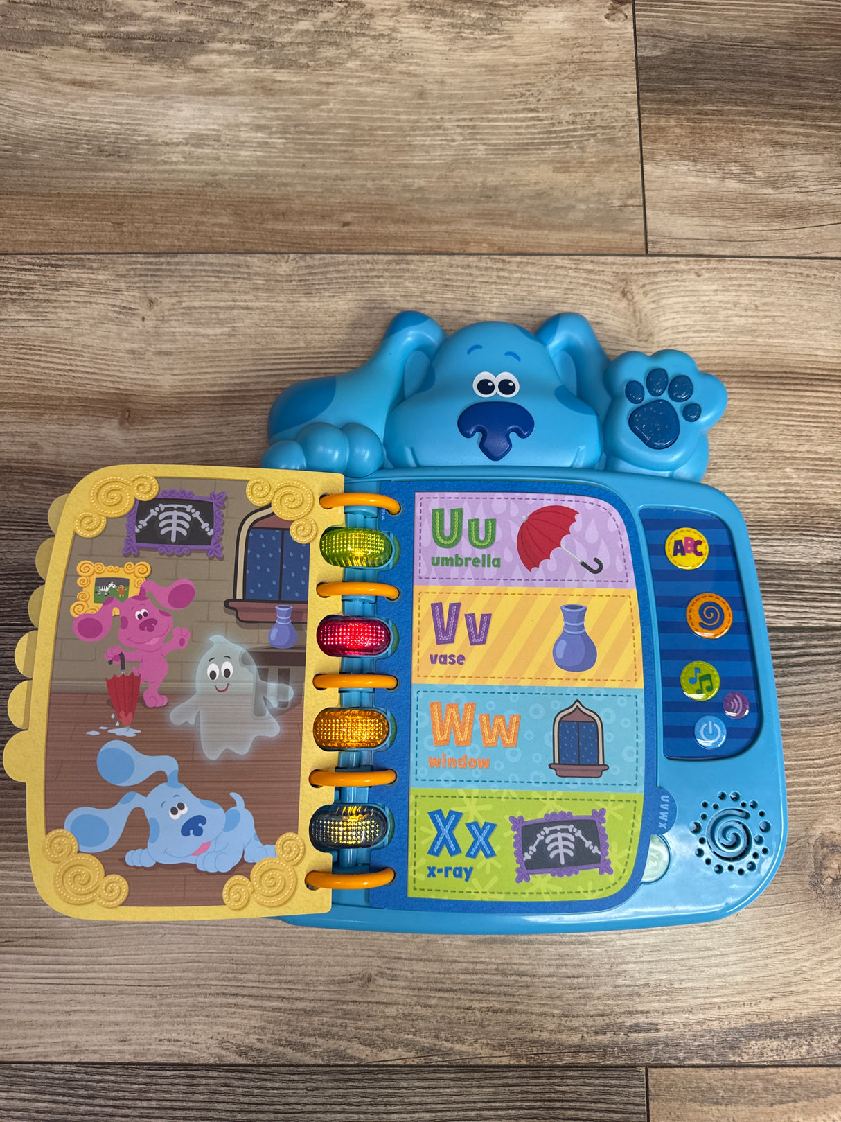 Leap Frog Blues Clues Skidoo Into ABCs Book