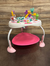 Bright Starts Bounce Bounce 2-in-1 Activity Jumper & Table - Playful Palms