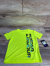NEW Under Armour Active Shirt Lime Green sz 4T