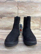 NEW Cat & Jack Holland Shearling Style Boots Black sz 3Y
