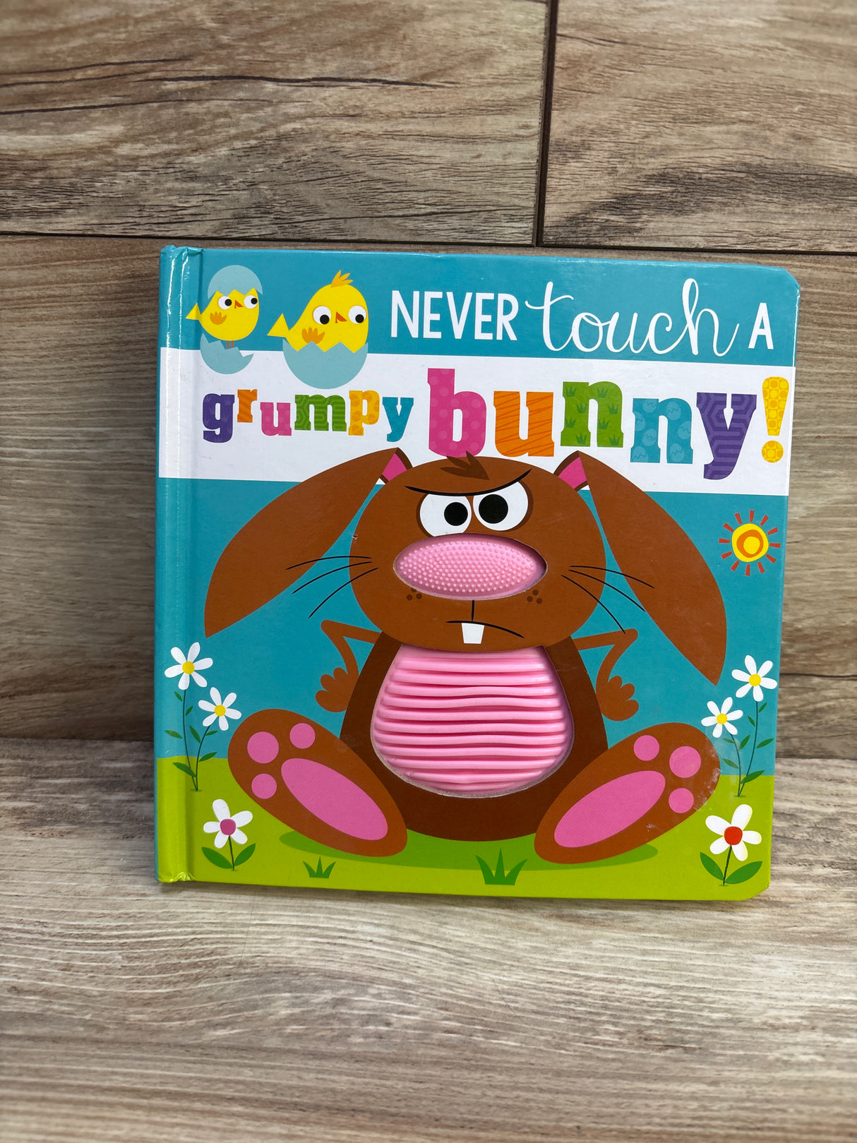 Never Touch A Grumpy Bunny Board Book