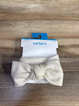 NEW Carter's Headwrap, Beige sz 0-12m