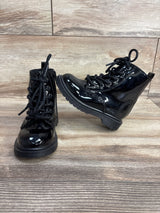 Steve Madden Girl JPose Combat Boots Black sz 7c