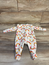 Old Navy Rainbow Sleeper Cream sz 0-3m