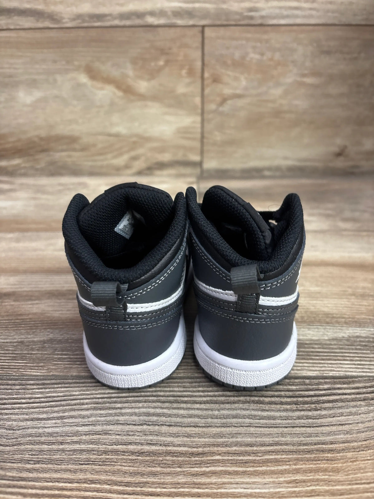Air Jordan 1 Mid TD 'Iron Grey' Sneakers sz 8c
