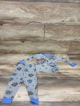 Nickelodeon PAW Patrol 2pc Pajama Set Grey sz 18m