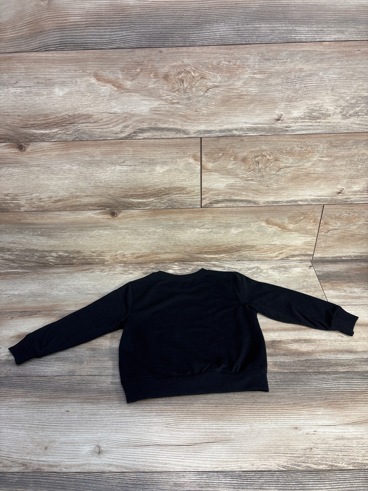 I'm Busy Watching Ms. Rachel Pull Over Sweater Black sz 2T