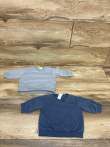 H&M 2pk Pullover Sweatshirts Blue sz 3m