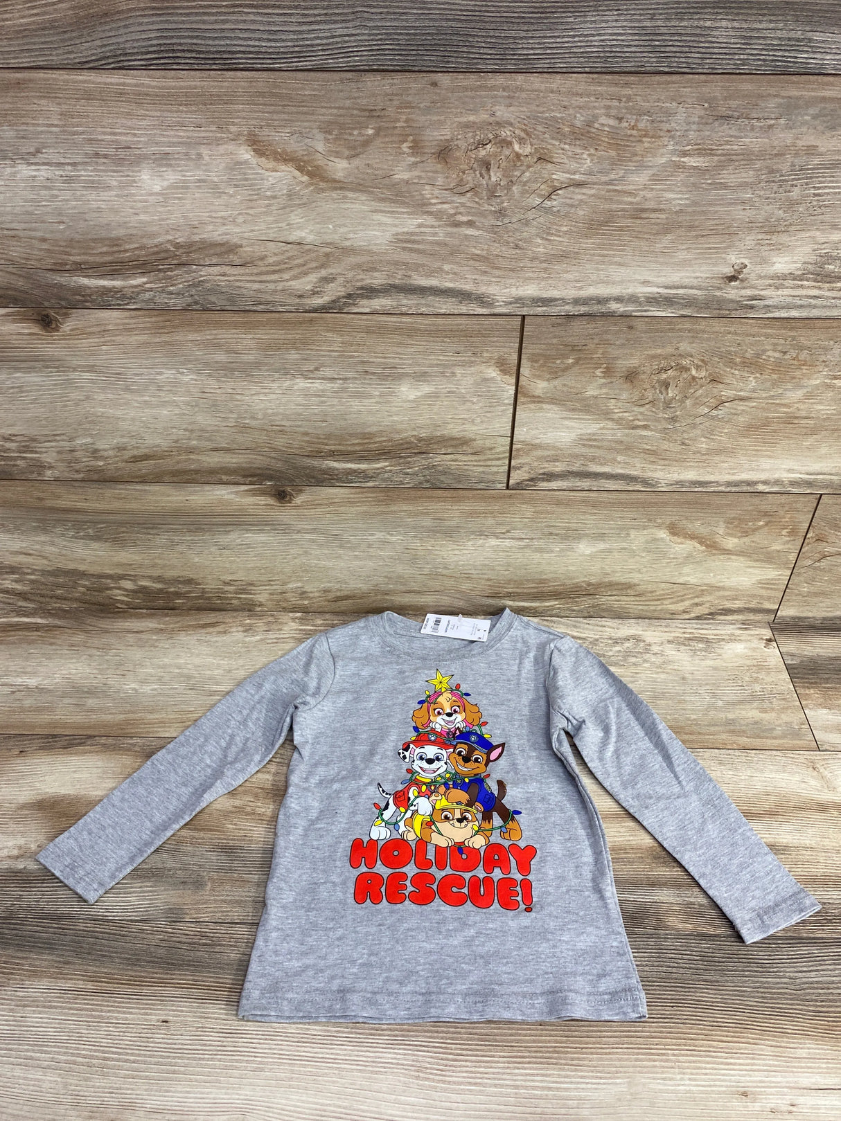 NEW Nickelodeon x Carter's Paw Patrol Holiday Shirt Grey sz 3T