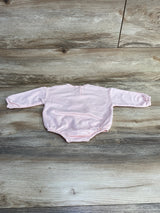 Bunny Sweatshirt Romper Pink sz 3-6m