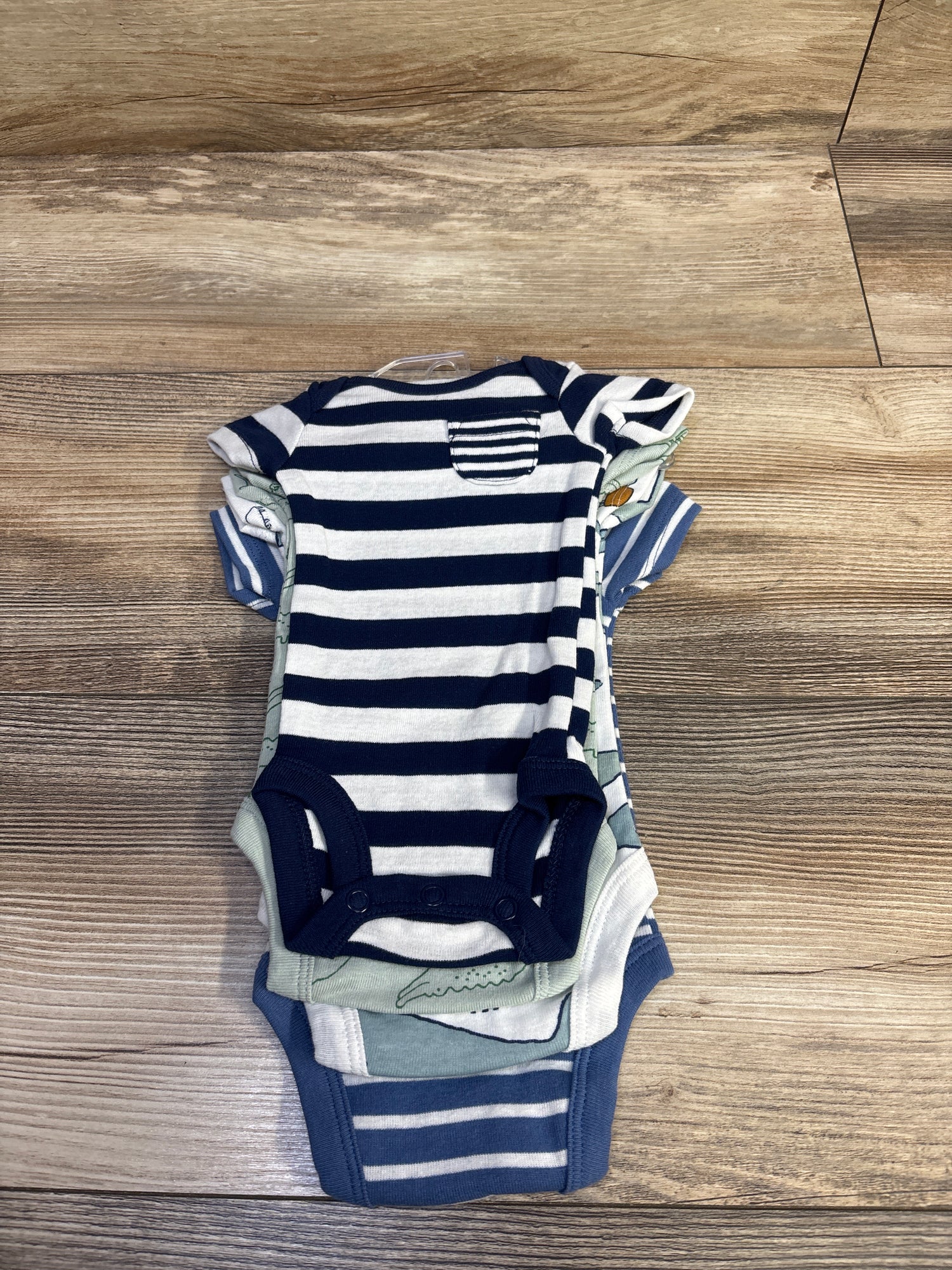 NEW Child Of Mine 4pk Bodysuits Blue sz Preemie