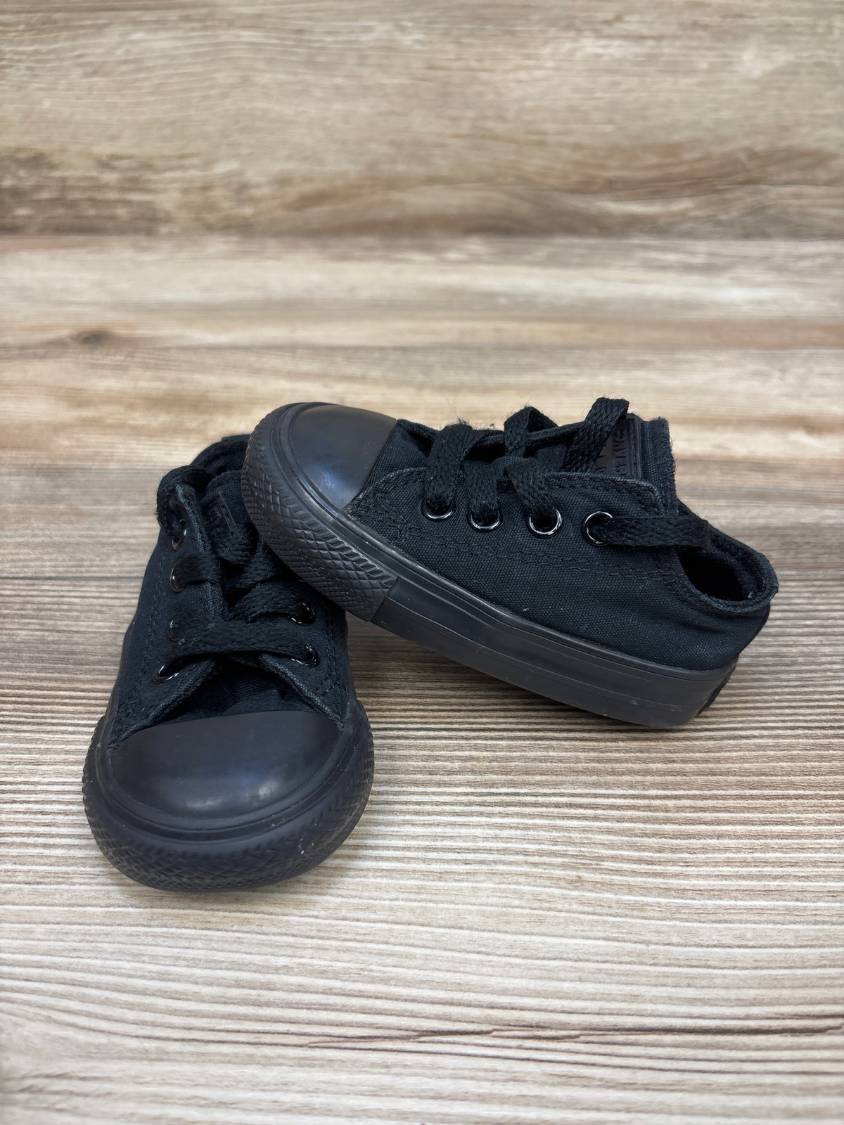 Converse Chuck Taylor All Story Low Top Sneakers Black sz 4c