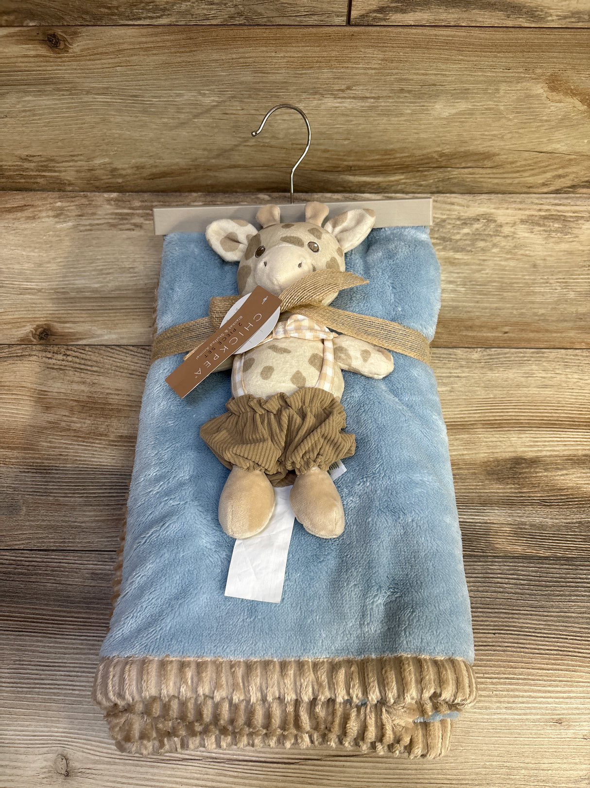 NEW Chick Pea 2pc Blanket & Stuffed Animal