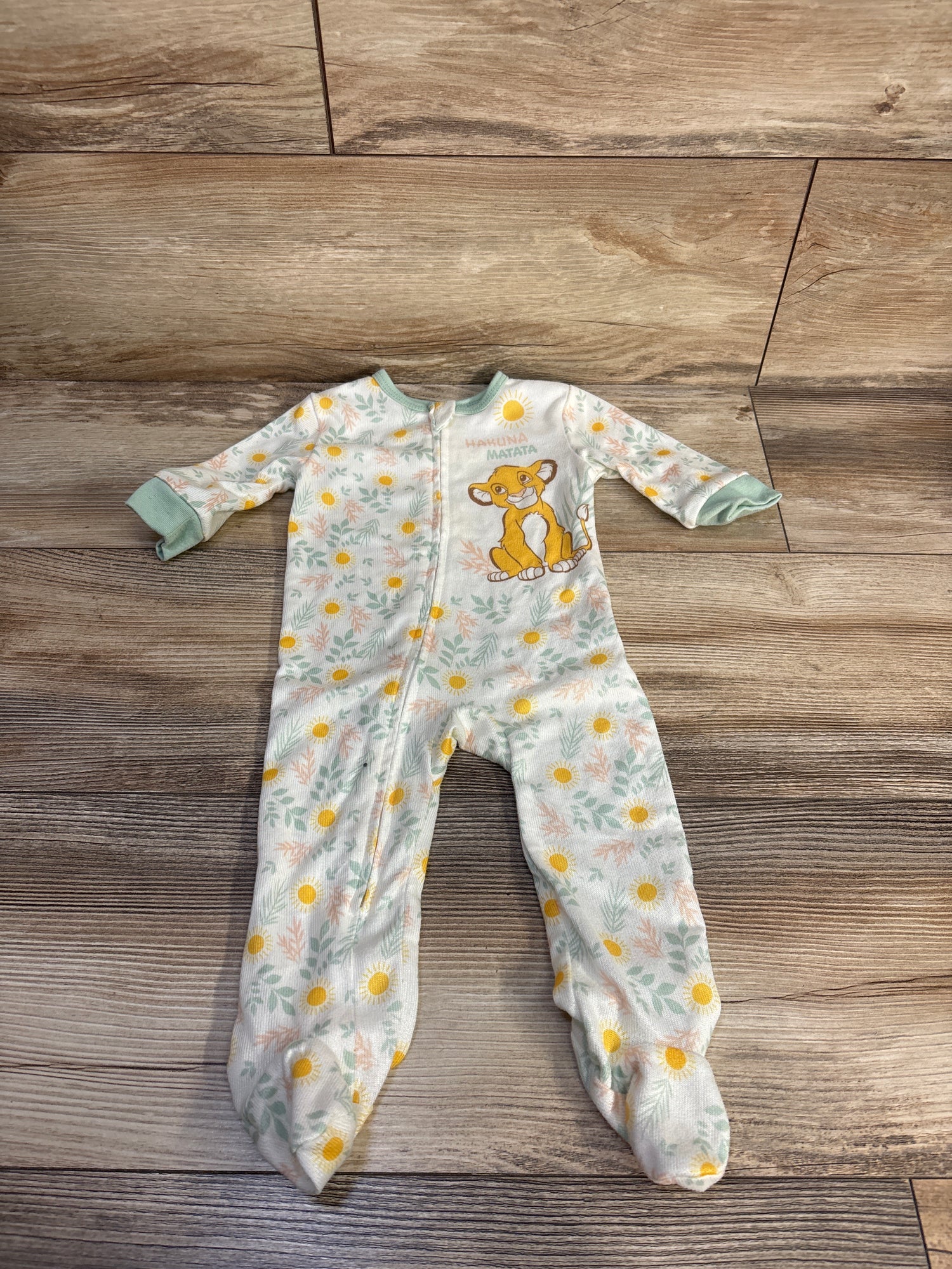 Disney Baby The Lion King Sleeper Ivory sz 3m